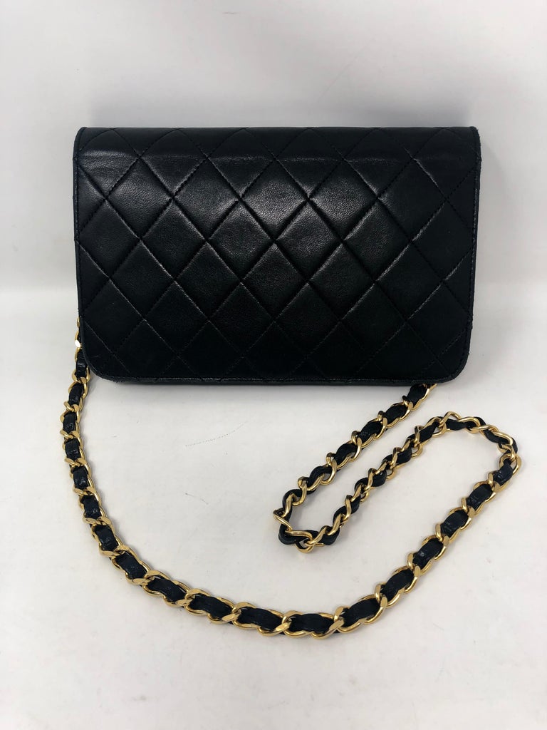 Chanel Black Clutch/ Evening Bag at 1stDibs