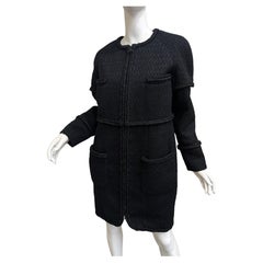 Chanel Black Coat Size 40/2019 Collection