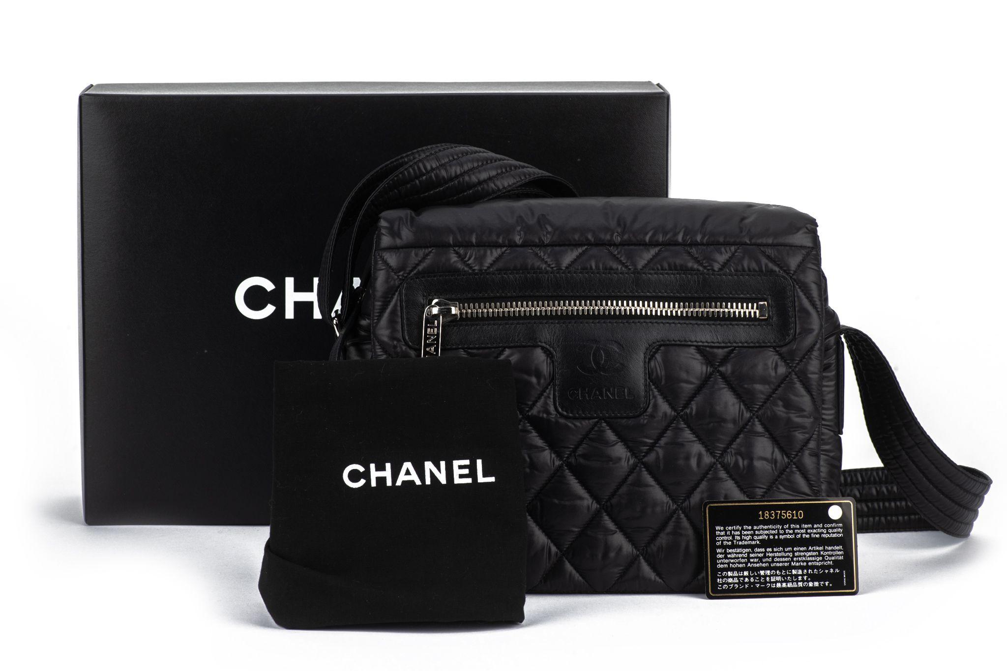 Chanel Black Coco Cocoon Cross Body Bag For Sale 13