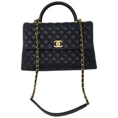Chanel Black Coco Handle Bag