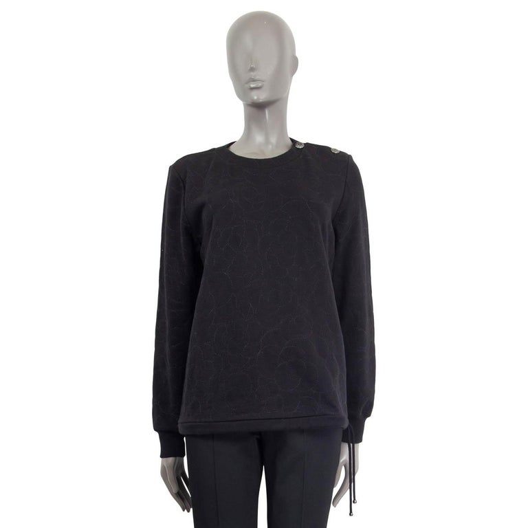 Chanel Sparkling Pre-Owned 2001 intarsia logo fine-knit top