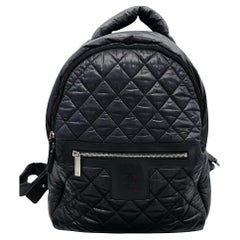 Mochila Chanel de algodón negro - Años 10