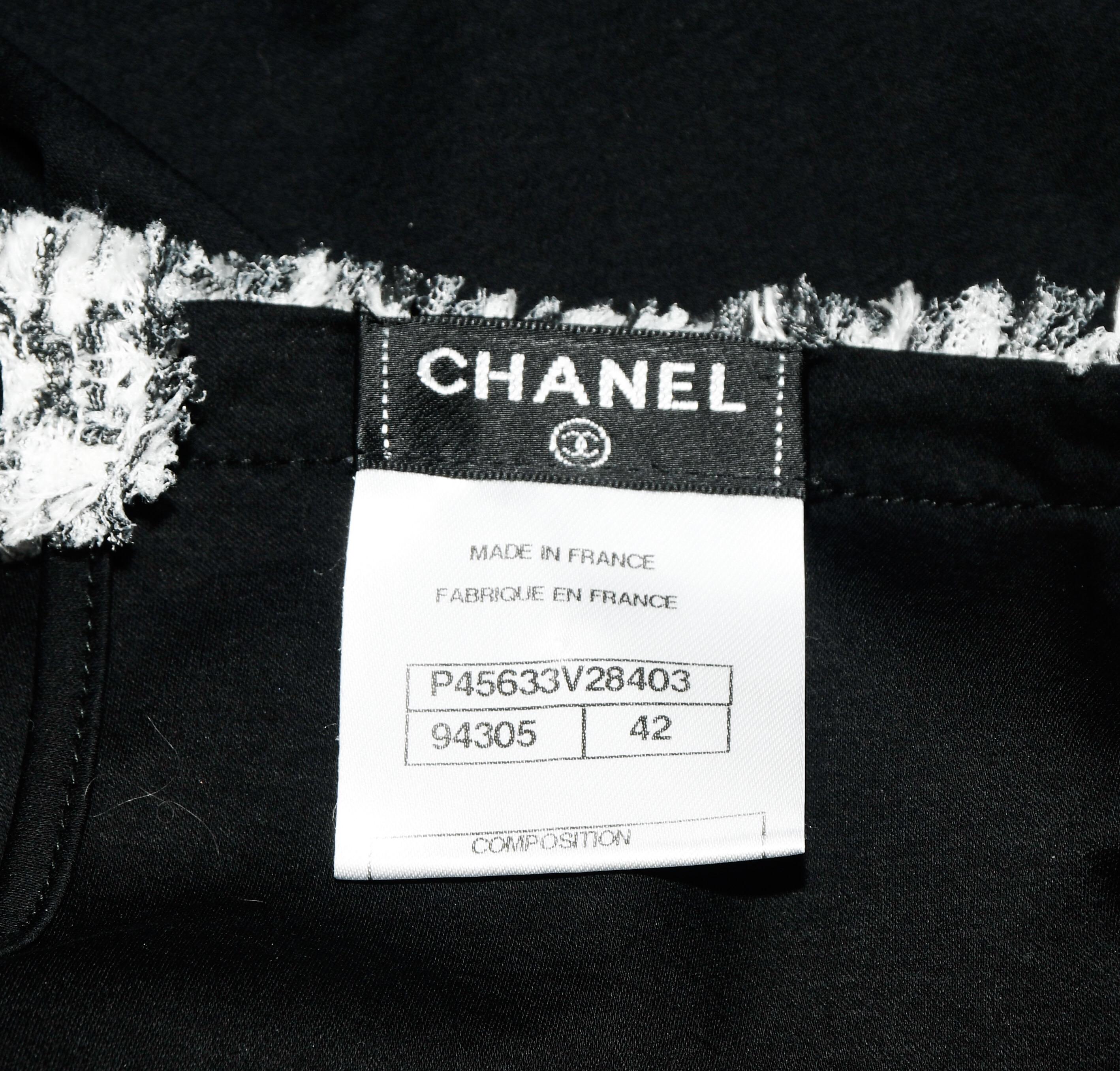 Chanel Black Cotton Short Sleeve T Shirt  1