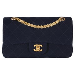 Chanel Black Crinkled Patent Calfskin Chevron Medium O Case
