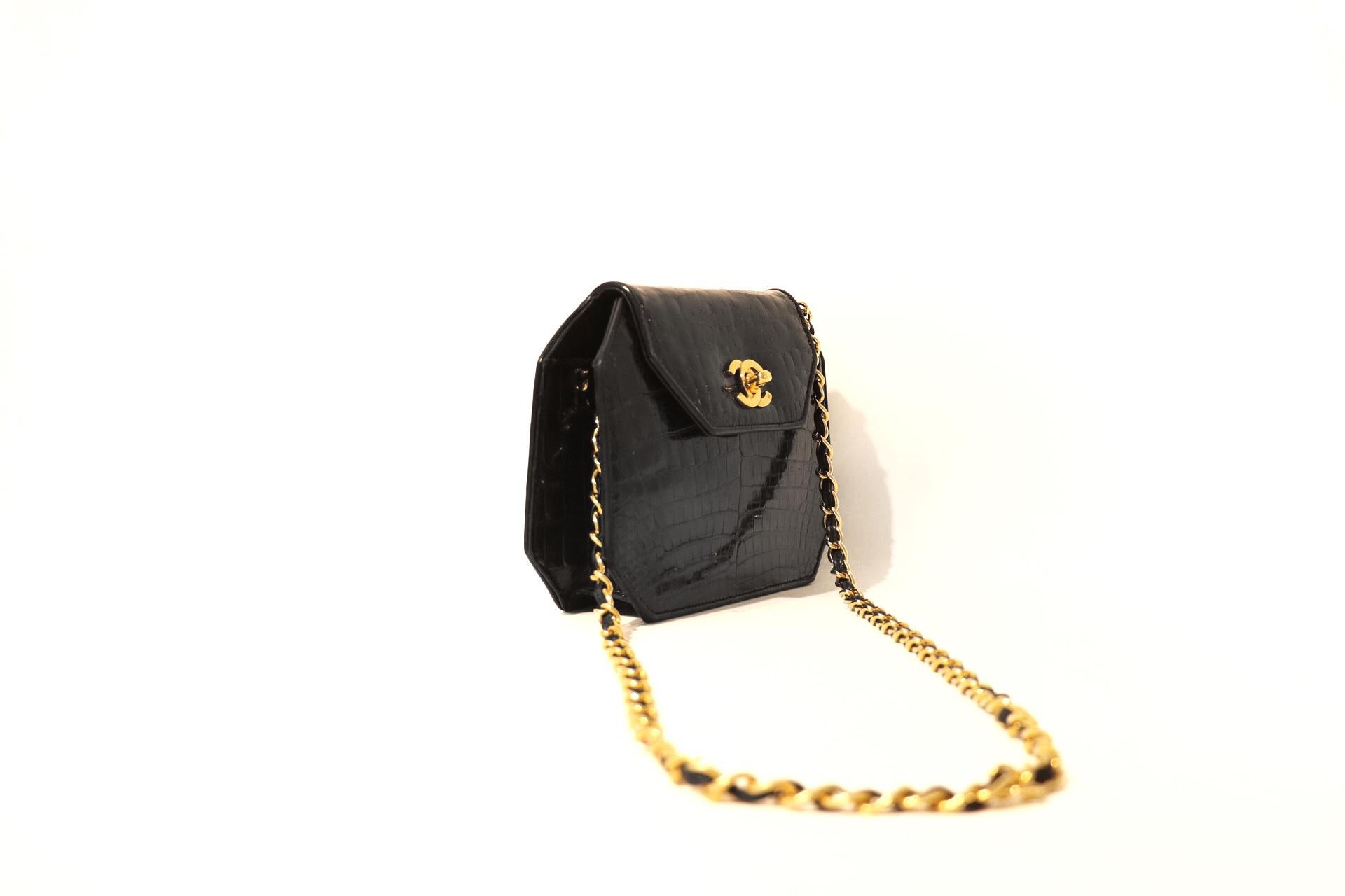 chanel octagon bag