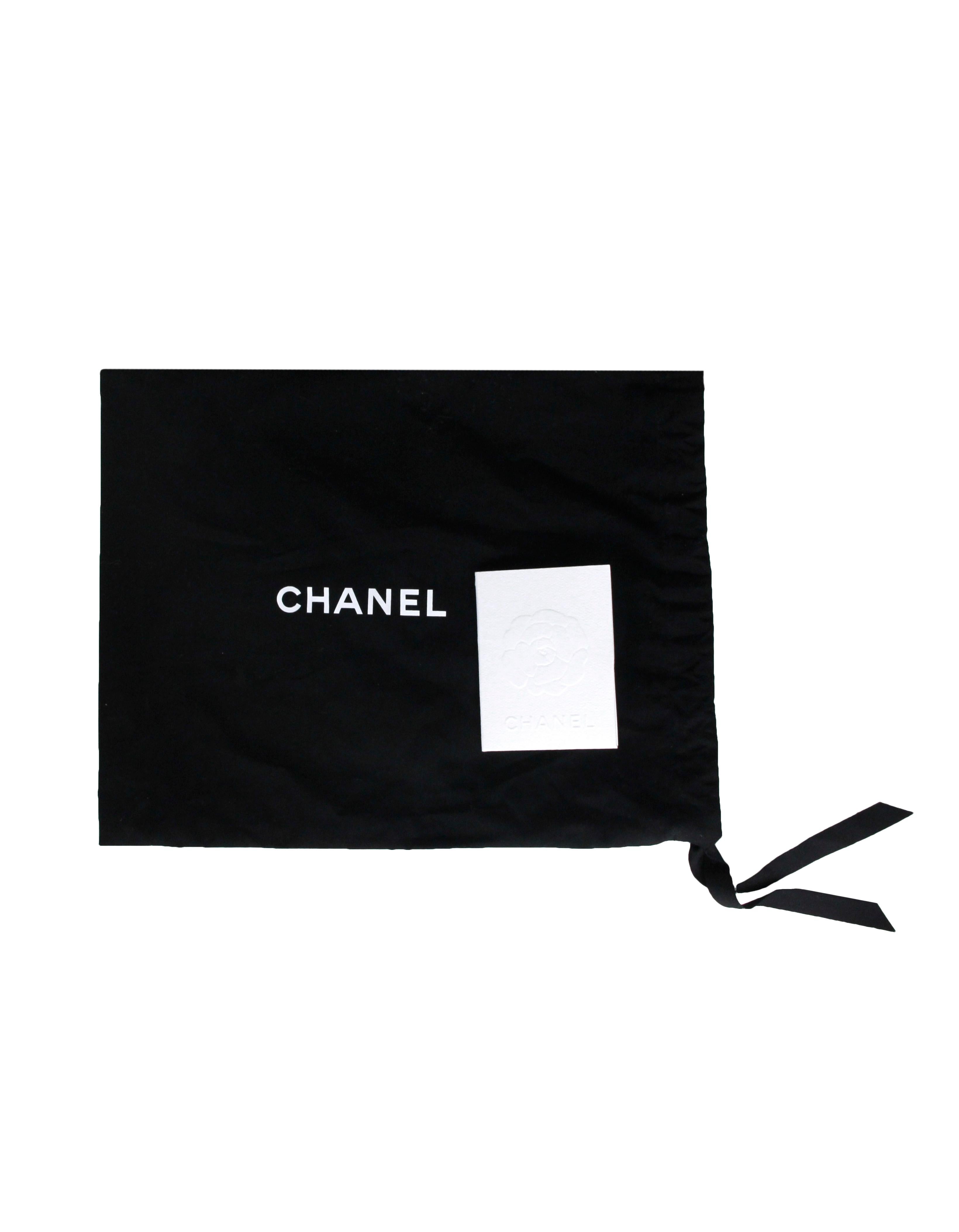 Chanel Black Denim Logo Quilted Mood Mini Bucket Crossbody Bag 5