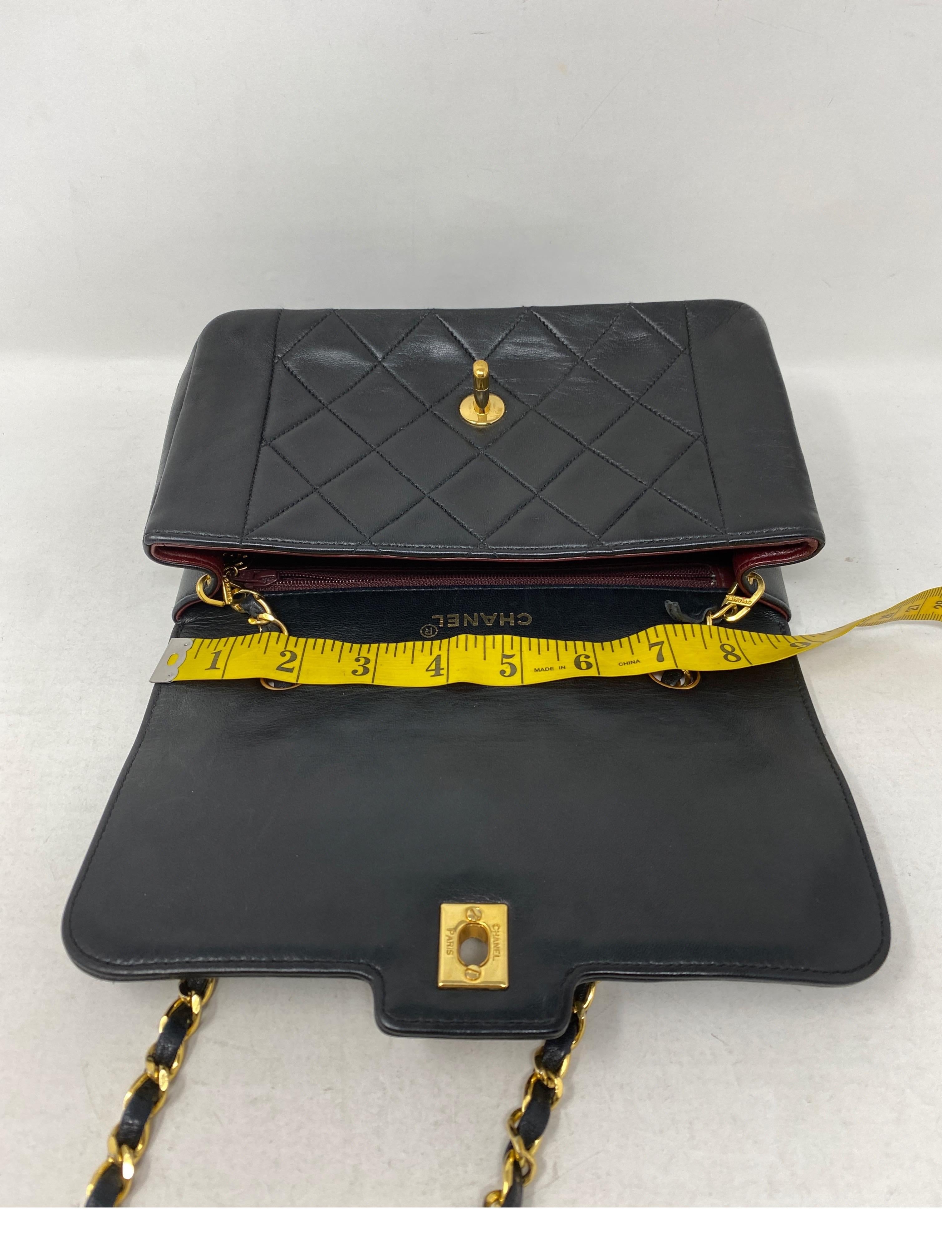 Chanel Black Diana Vintage Bag  6