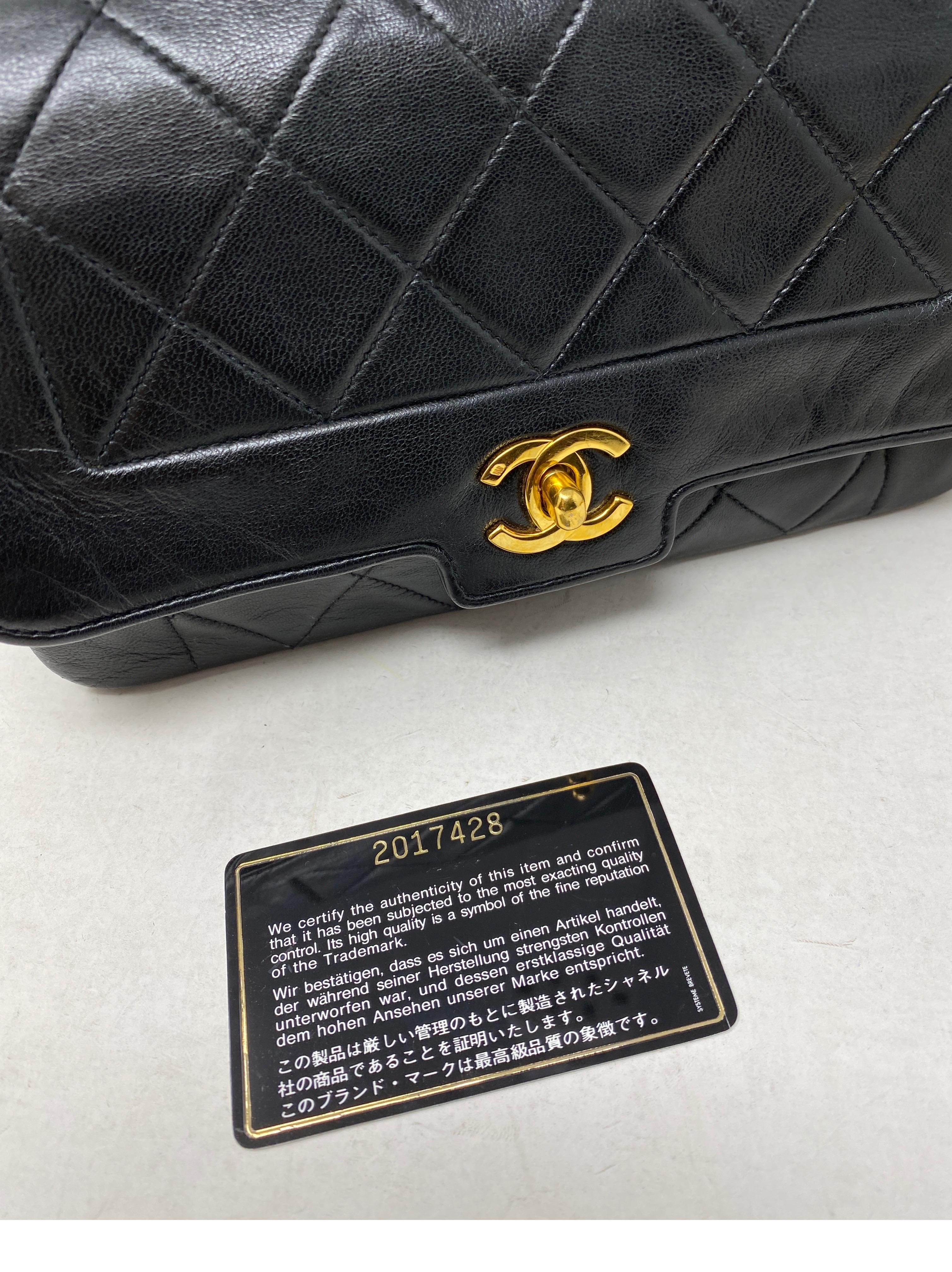 Chanel Black Diana Vintage Bag  9