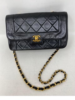 Chanel Black Diana Vintage Bag