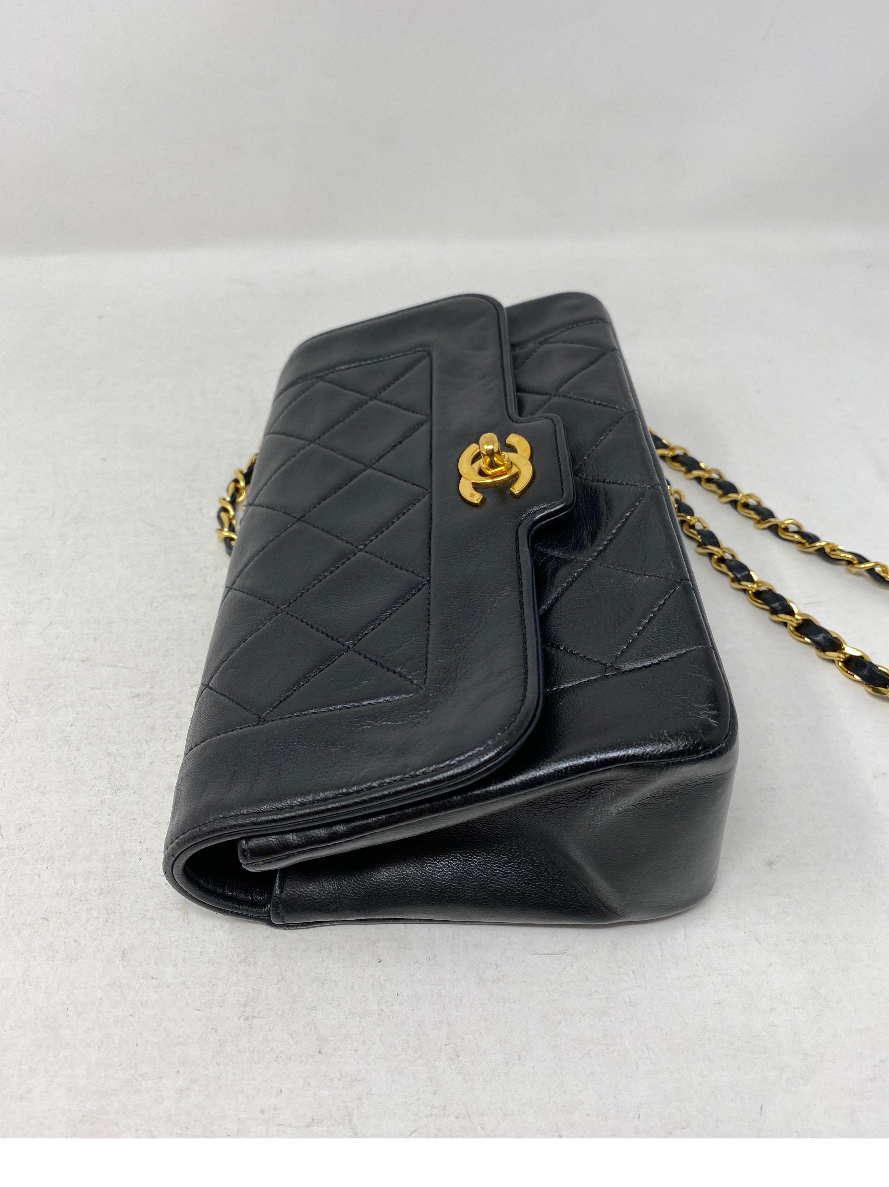 Chanel Black Diana Vintage Bag  2