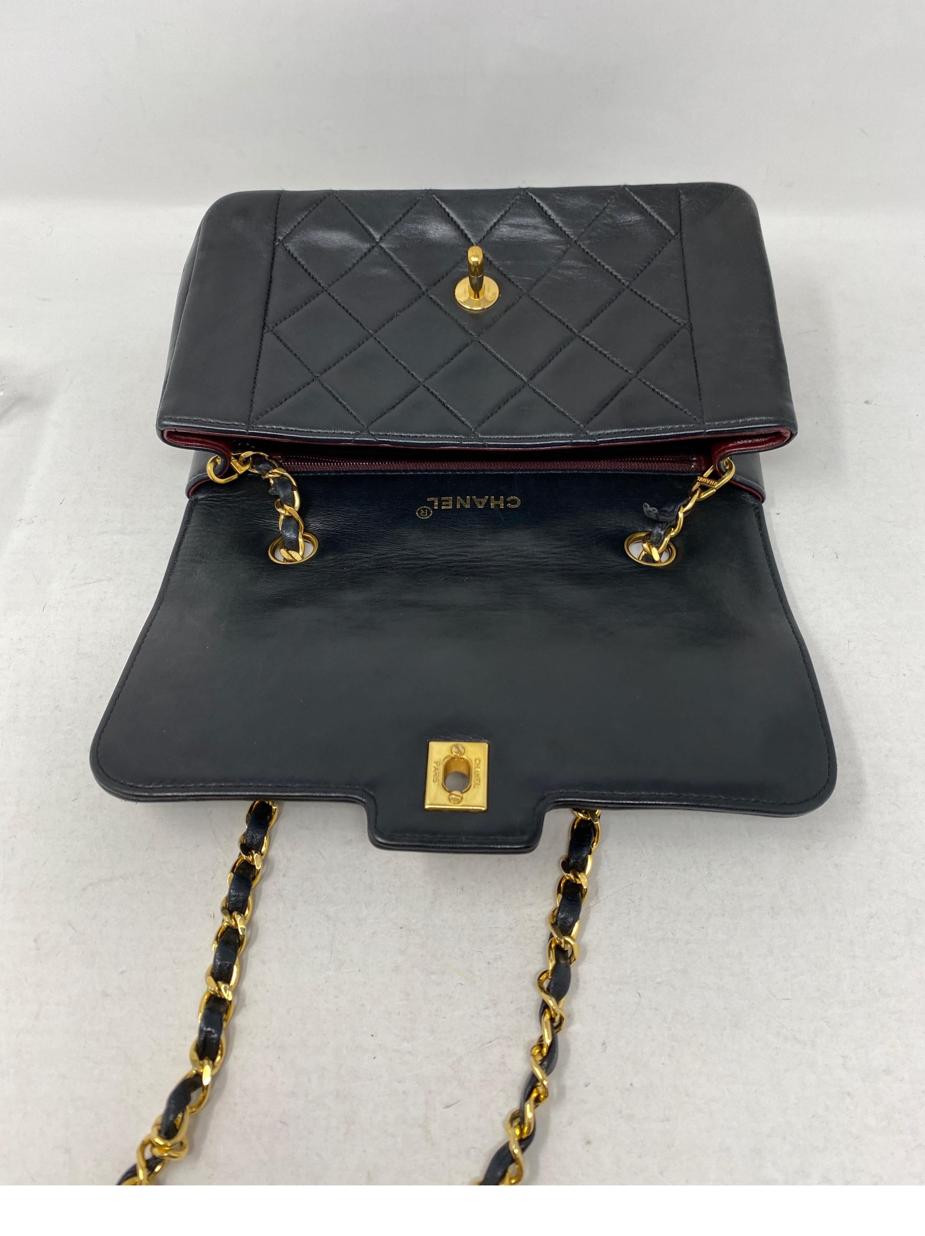 Chanel Black Diana Vintage Bag  4