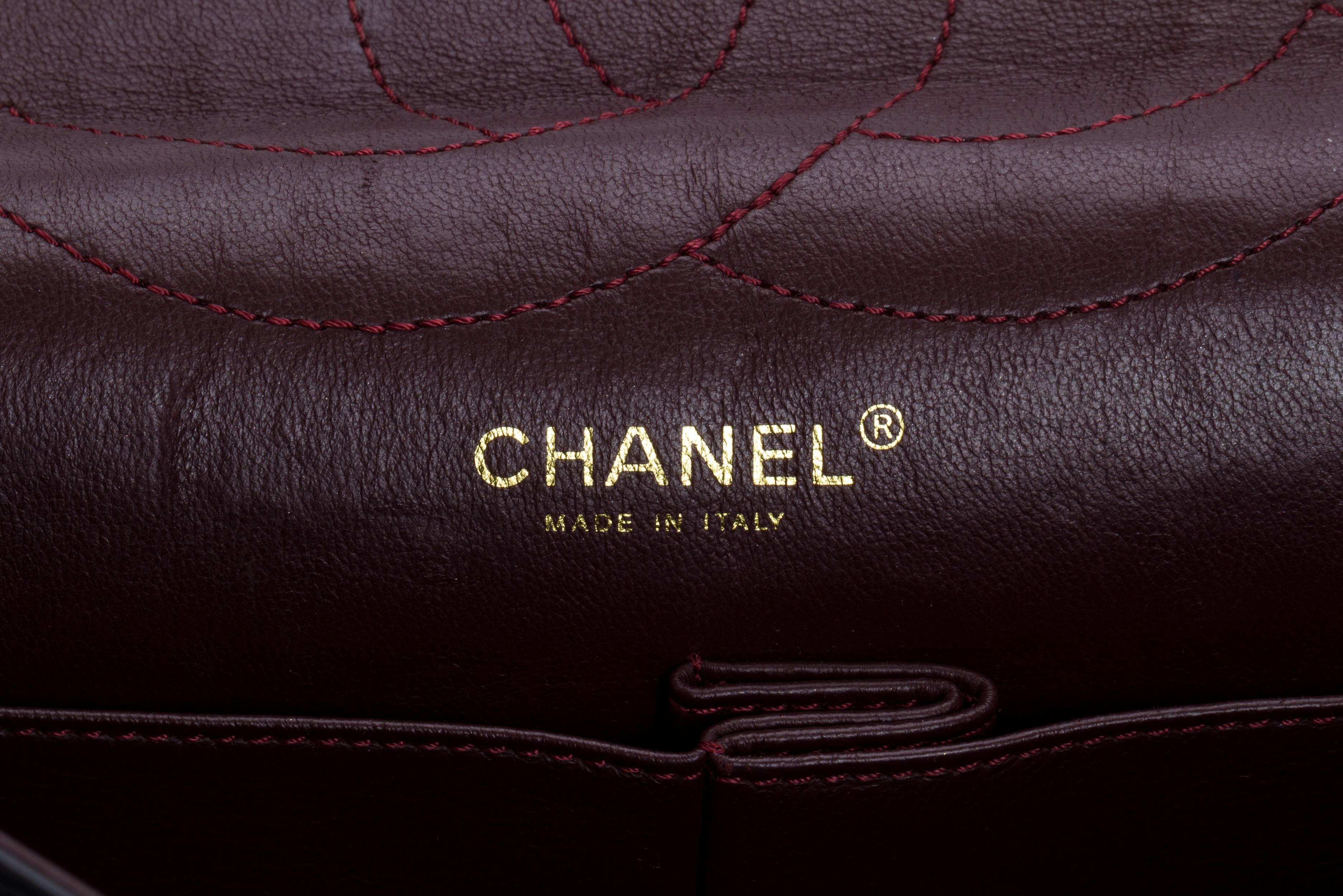 Chanel Black Distressed Reissue Jumbo Bag For Sale 2