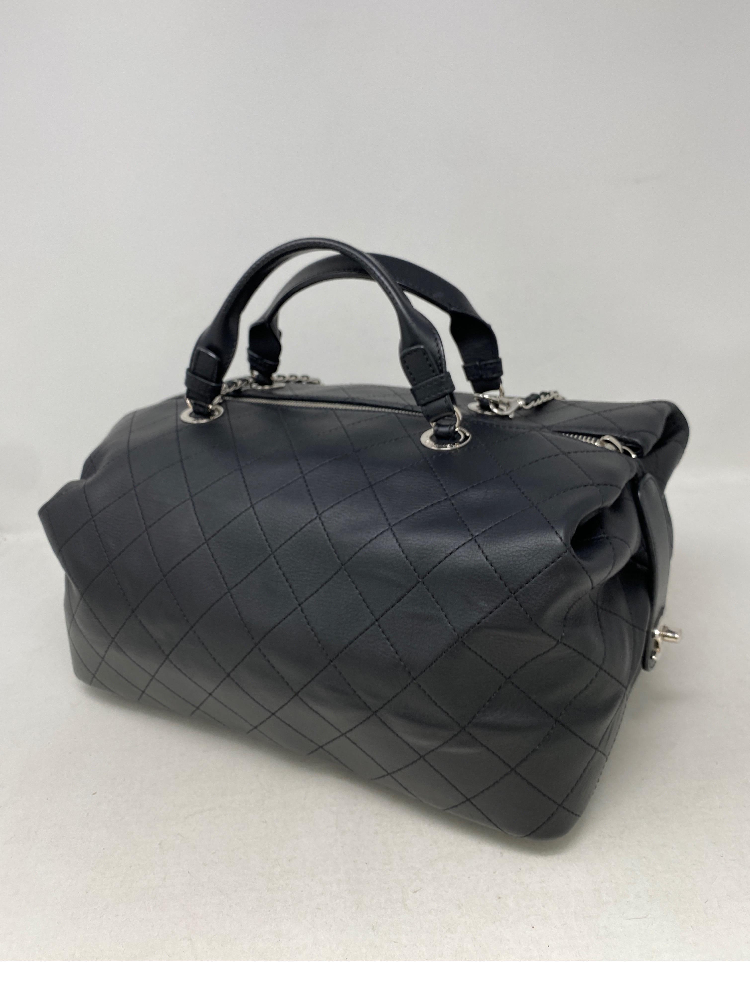 Chanel Black Doctor's Bag In Excellent Condition In Athens, GA