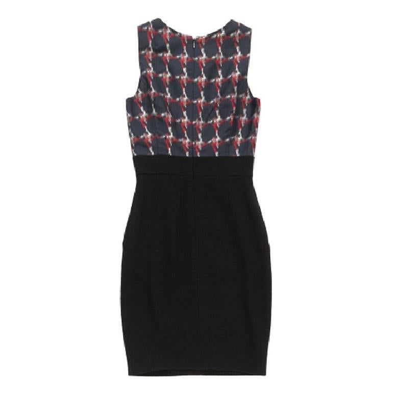 CHANEL Vestido Negro 'Paris-Venise' de Seda y Lana Talla 38EU en venta 1
