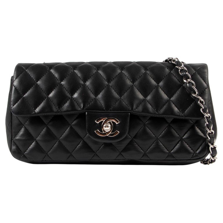 Chanel Paris-Byzance Square Quilt Flap Bag Quilted Caviar East