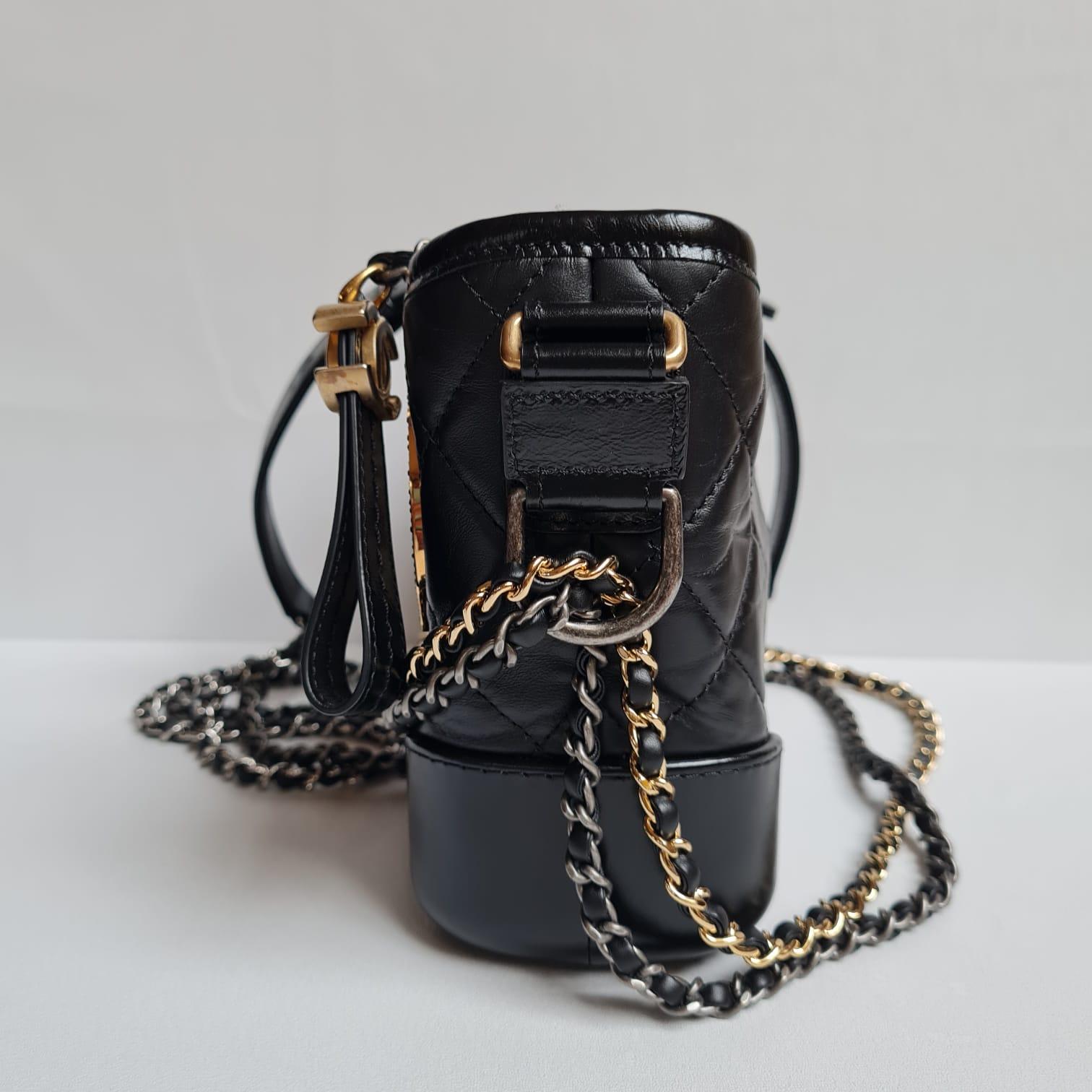 Chanel Black Embellished Small Gabrielle Bag In Excellent Condition In Jakarta, Daerah Khusus Ibukota Jakarta