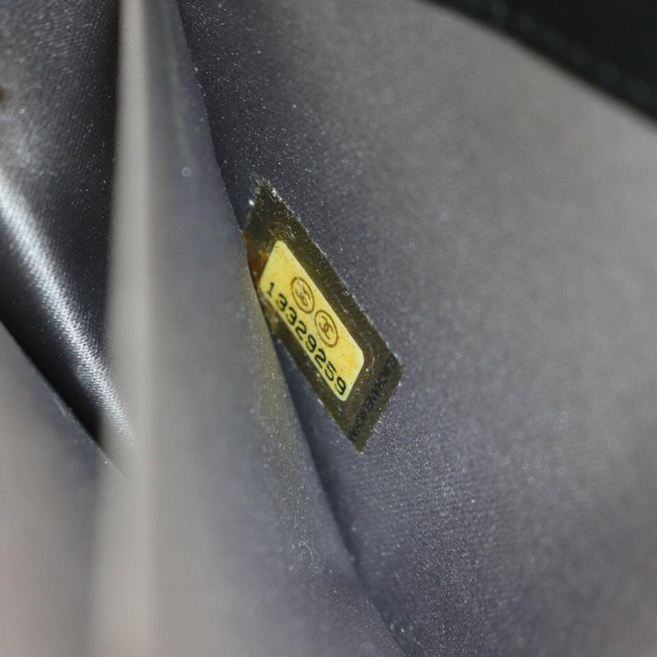 Chanel Black Embossed Patent Charm Zippy Wallet Long Zip Around 862355 4