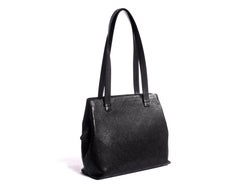 Chanel Black Flat Quilted Caviar Bag