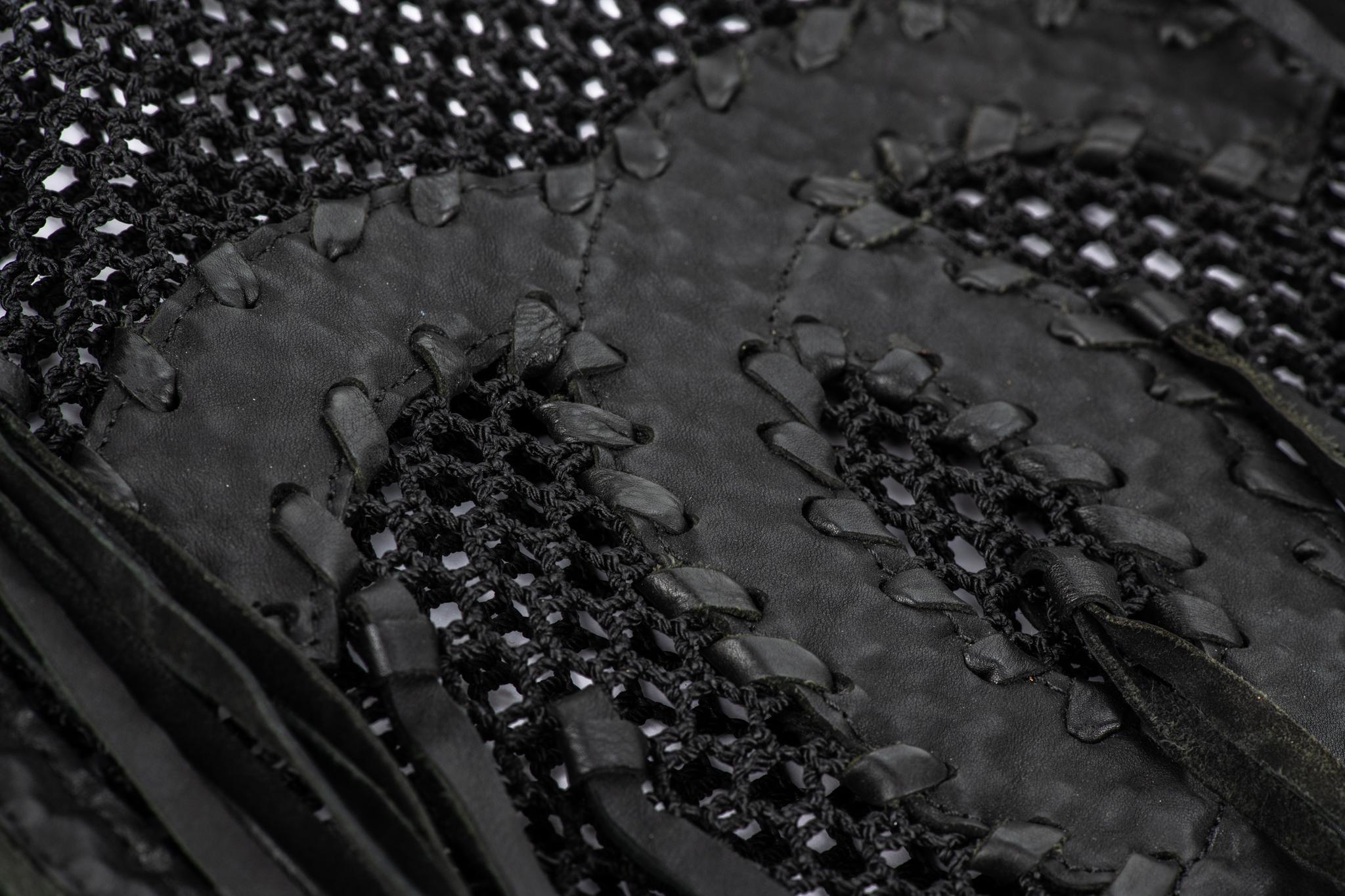 Chanel Black Fringe CC Tote Handbag For Sale 2
