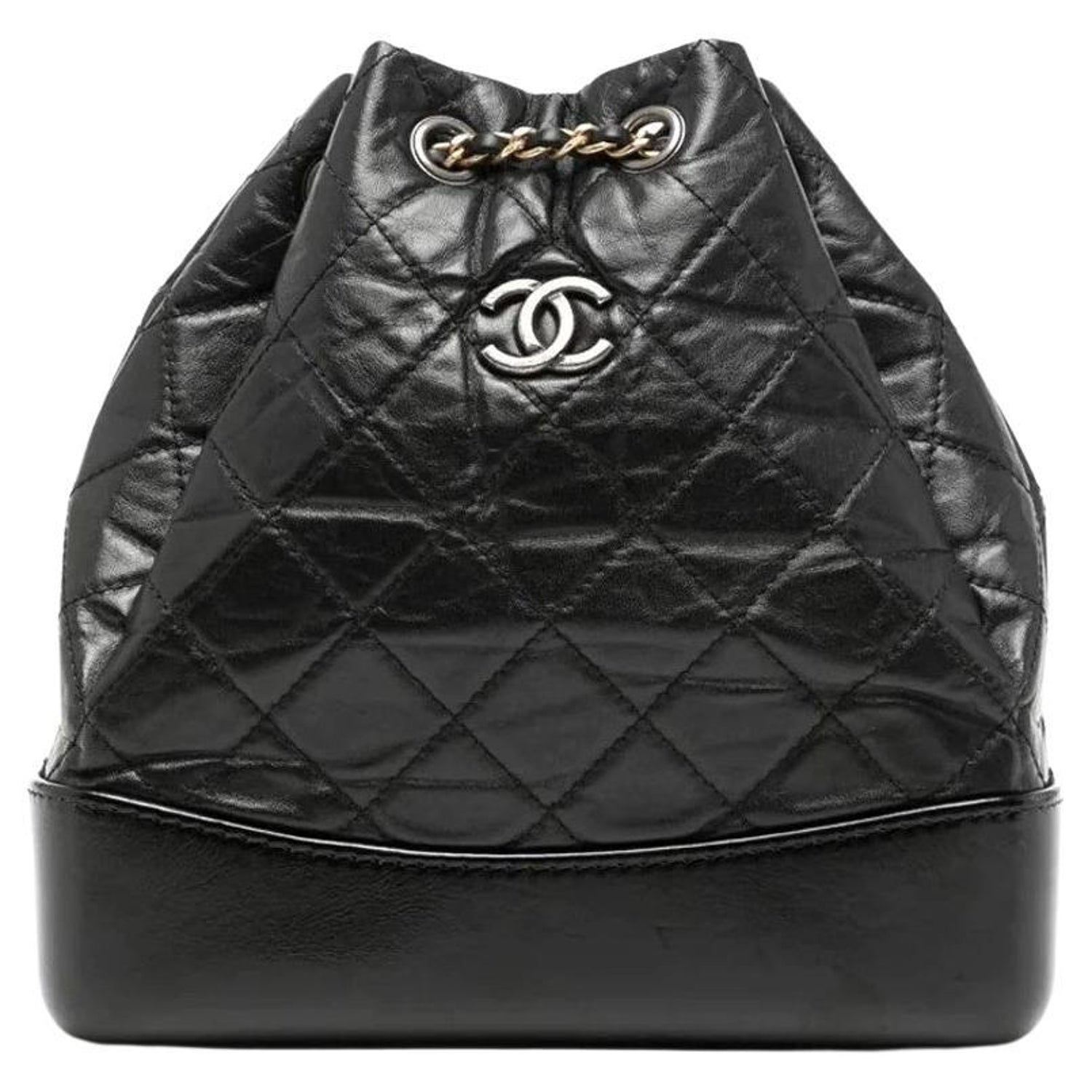 Chanel - Sac à dos Gabrielle noir En vente sur 1stDibs