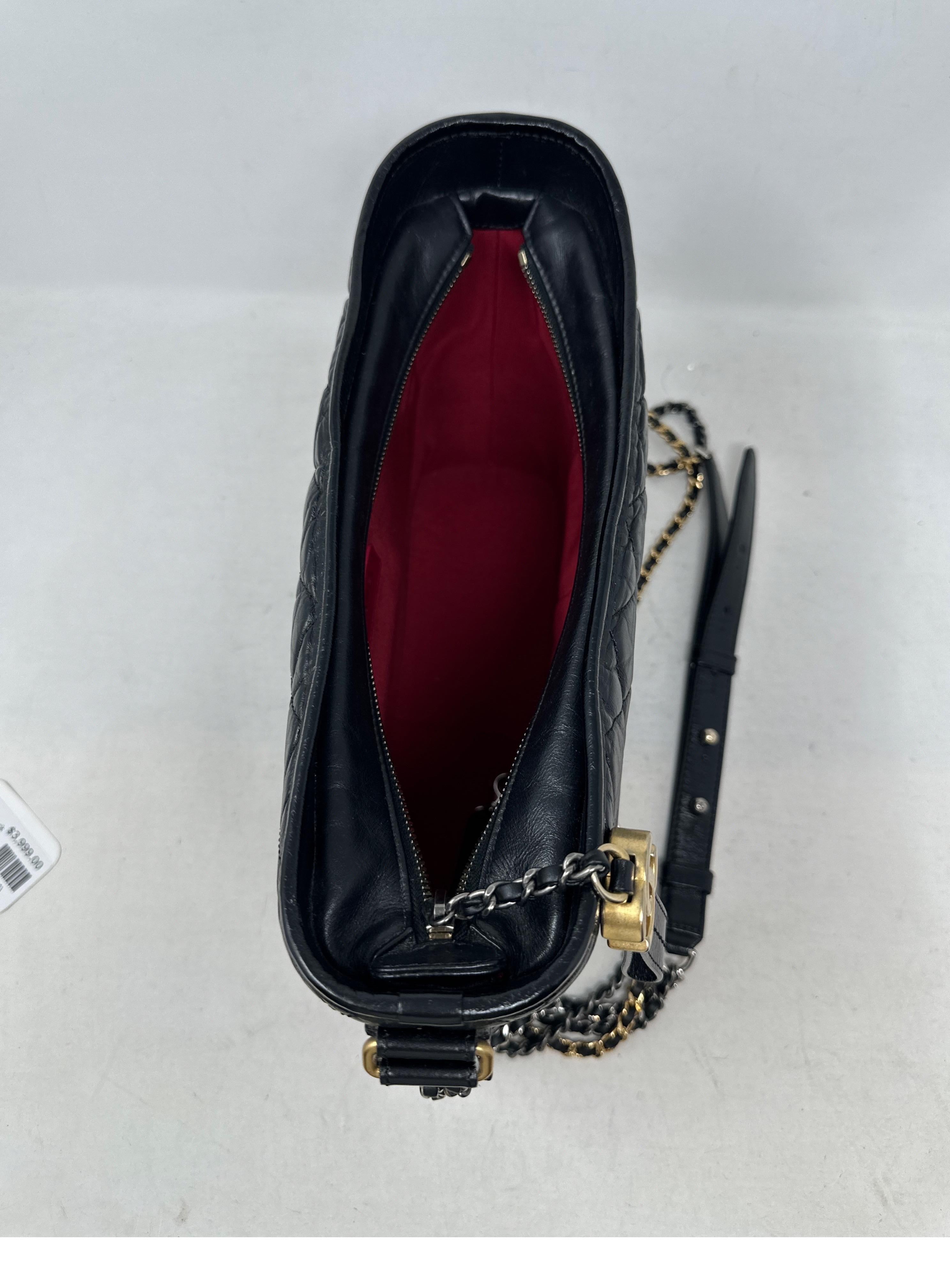 Chanel Black Gabrielle Medium Bag  7