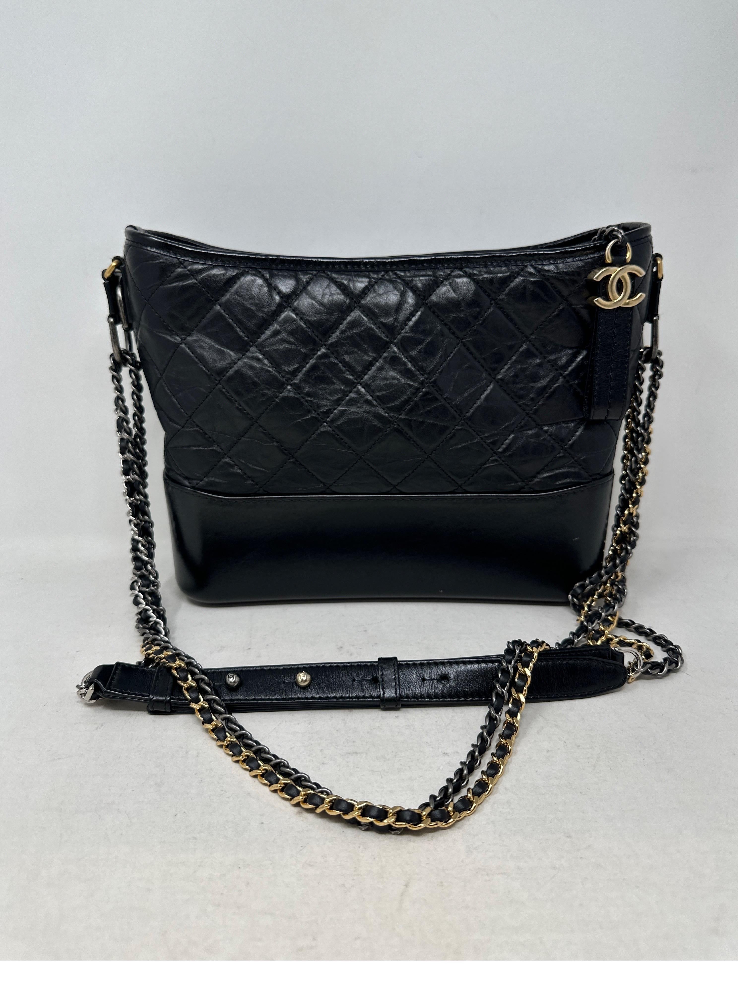 Chanel Black Gabrielle Medium Bag  12