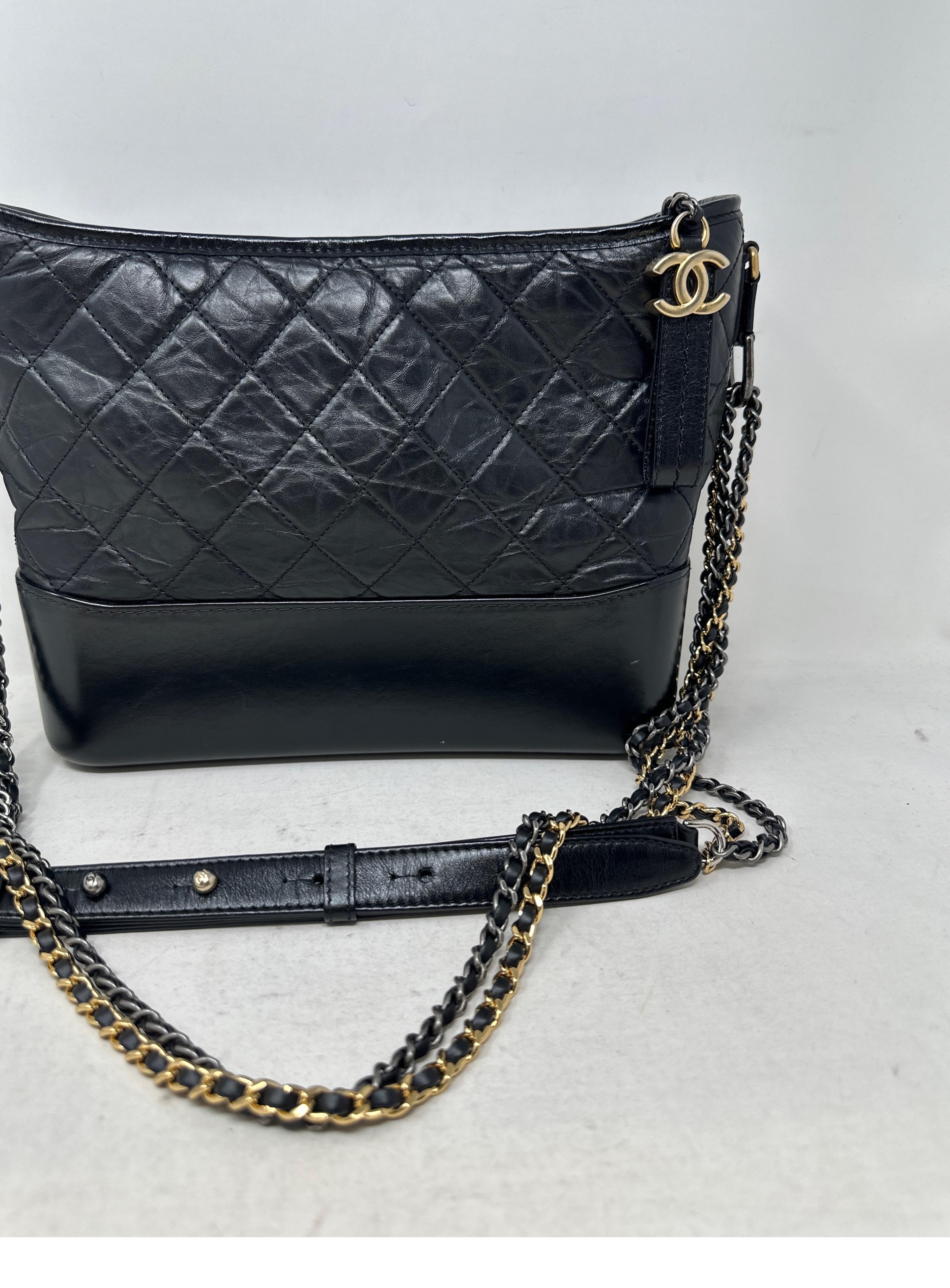 Chanel Black Gabrielle Medium Bag  13