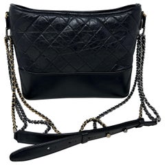 Chanel Black Gabrielle Medium Bag