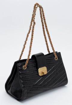 Chanel Black Gabrielle Shoulder Bag