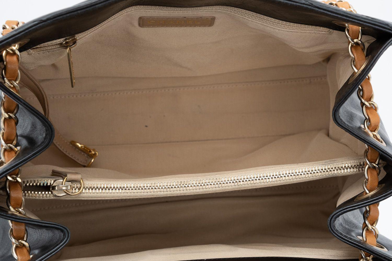 Chanel Black Gabrielle Shoulder Bag For Sale 2