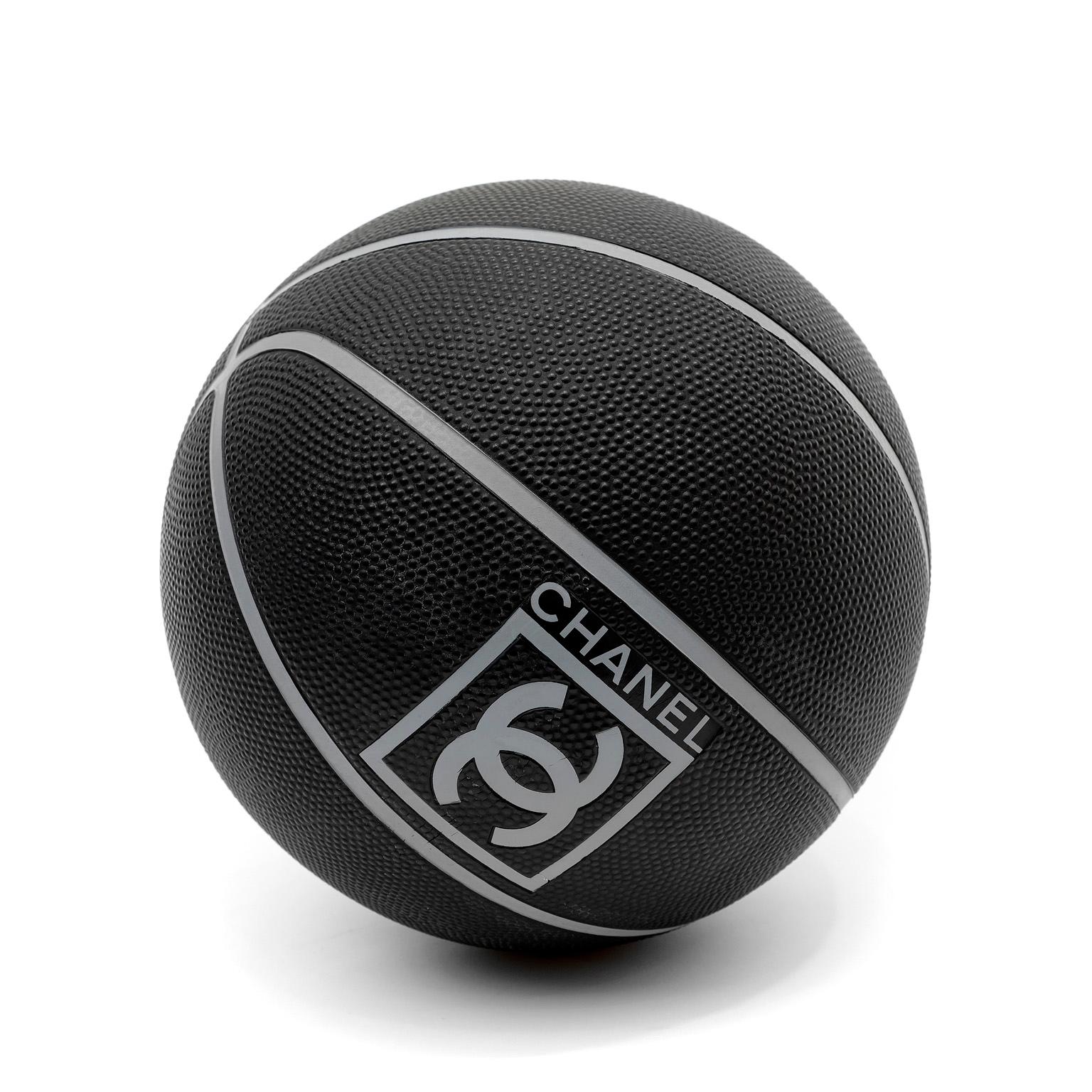 Authentic Chanel Black Game Series Basketball.  Collectible and rare.

PBF 13299