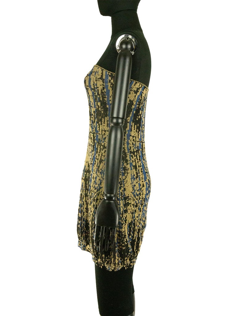 bcbgeneration black and gold dress Baltic Born Womens Azura Gown | Black + Gold | Color: Black and Gold main image 1