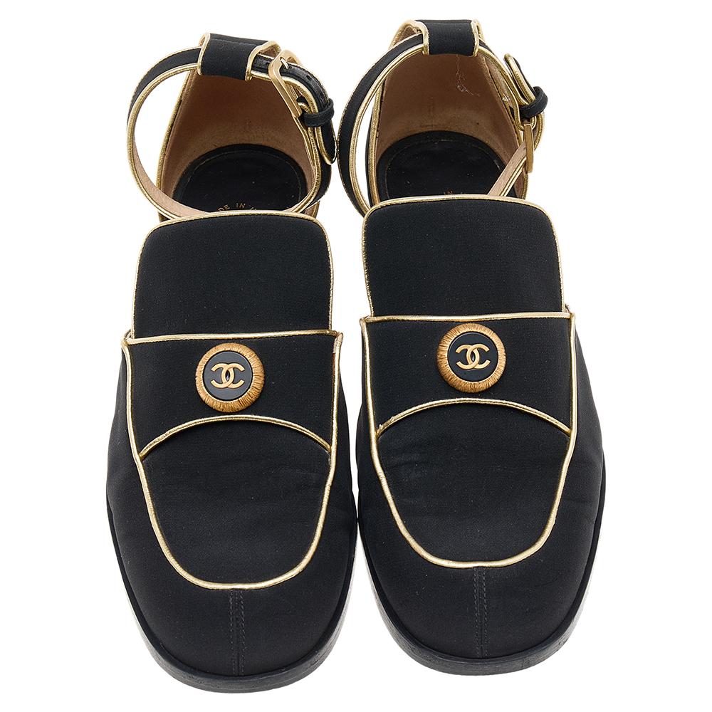 ankle strap loafers