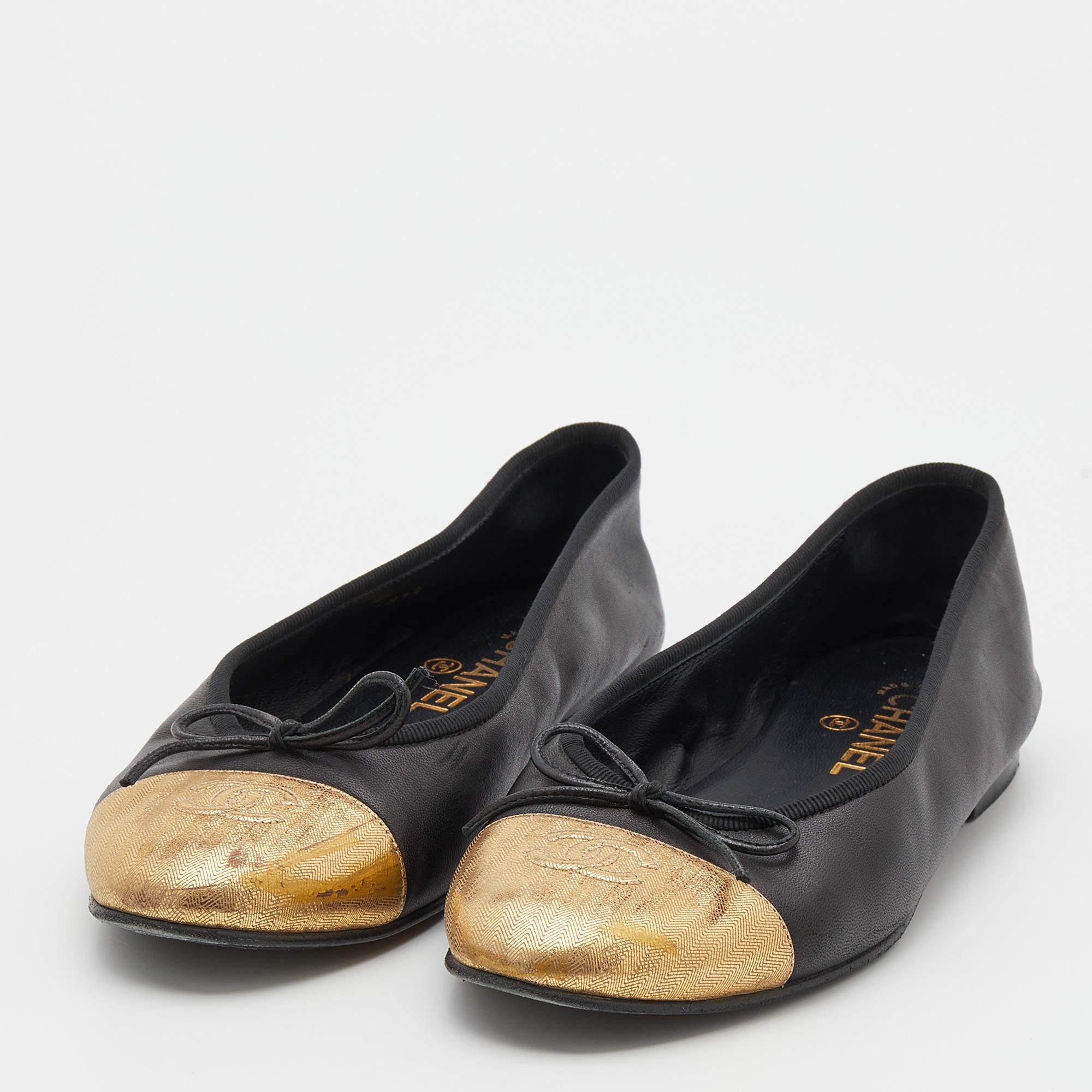 chanel ballet flats