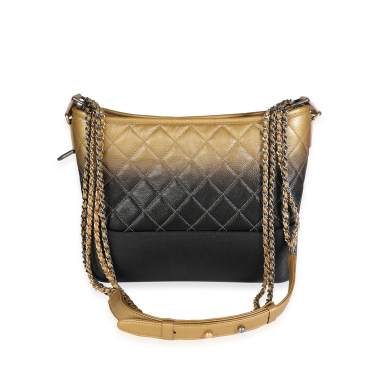 Chanel Gabrielle Gold Medium For Sale at 1stDibs  chanel gabrielle bag gold,  chanel gold gabrielle bag, officialgabriellegold
