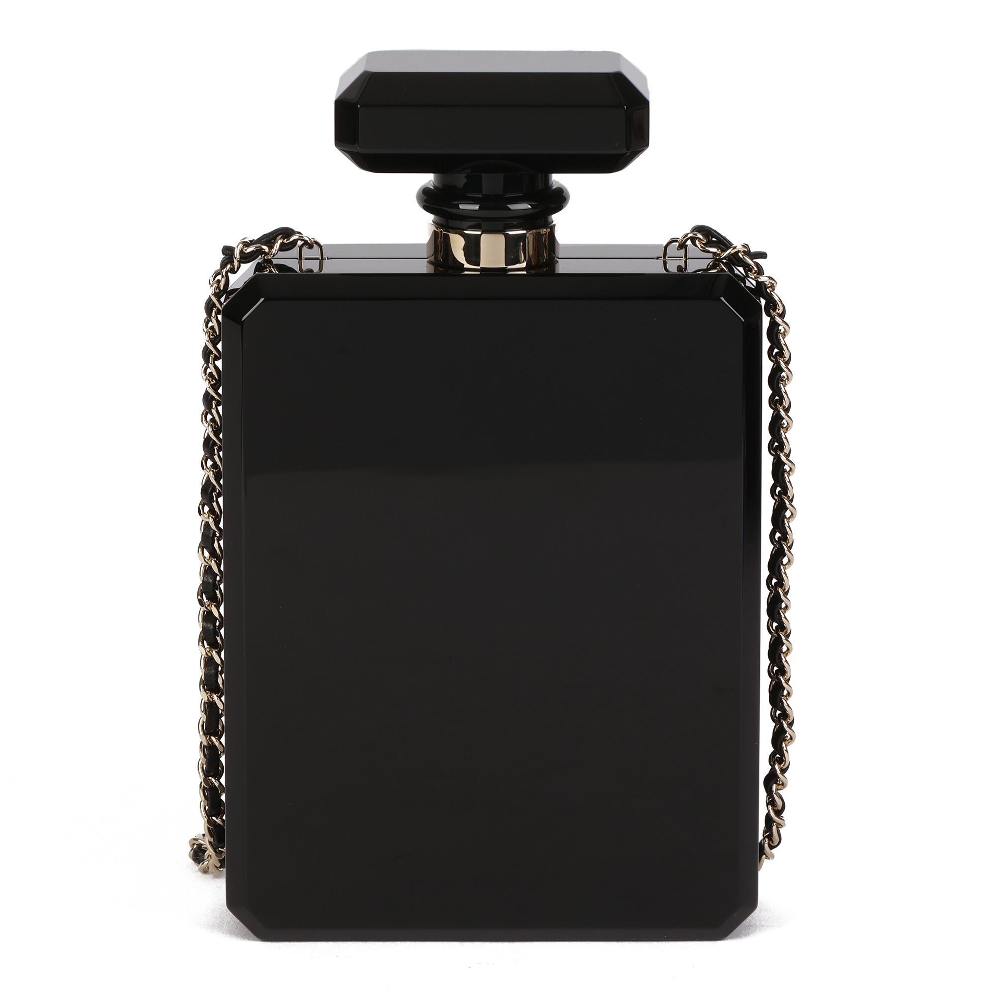 Authentic Chanel Plexiglass No. 5 Perfume Bottle Bag | eBay