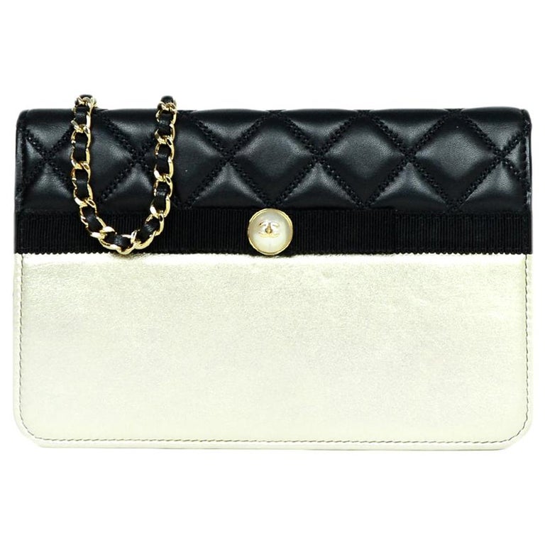 Chanel Gold Chain Crossbody Bag