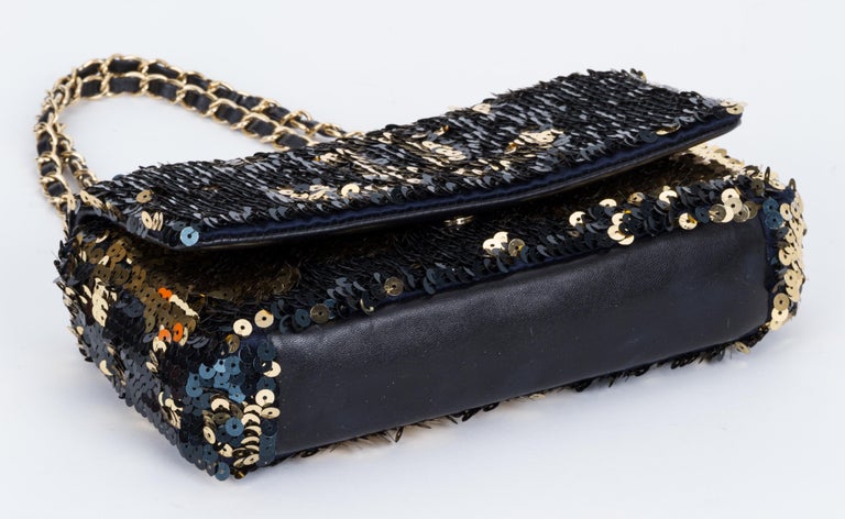Floral Sequins Evening Bag