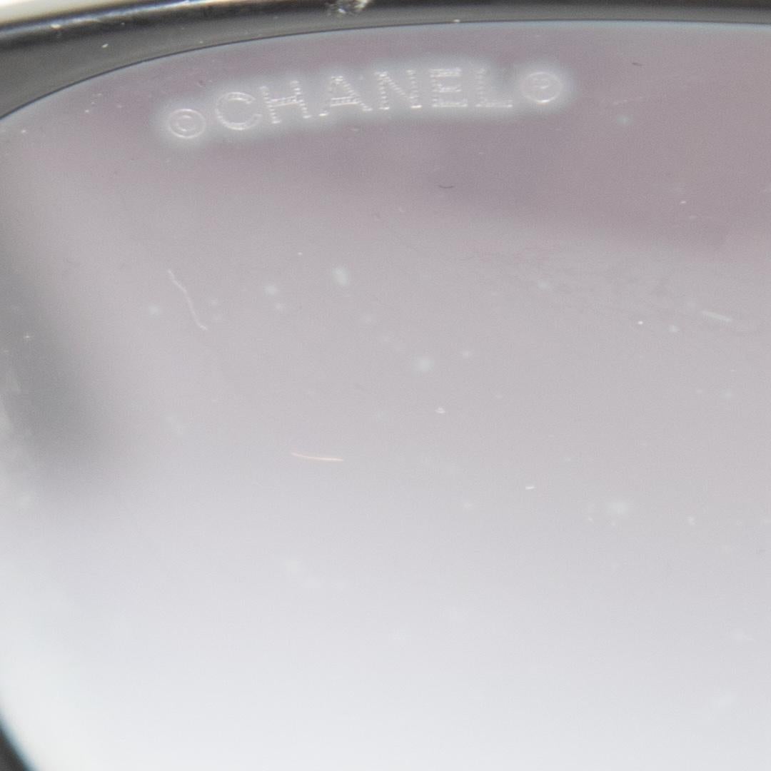 Chanel Black Gradient Butterfly Sunglasses For Sale 1