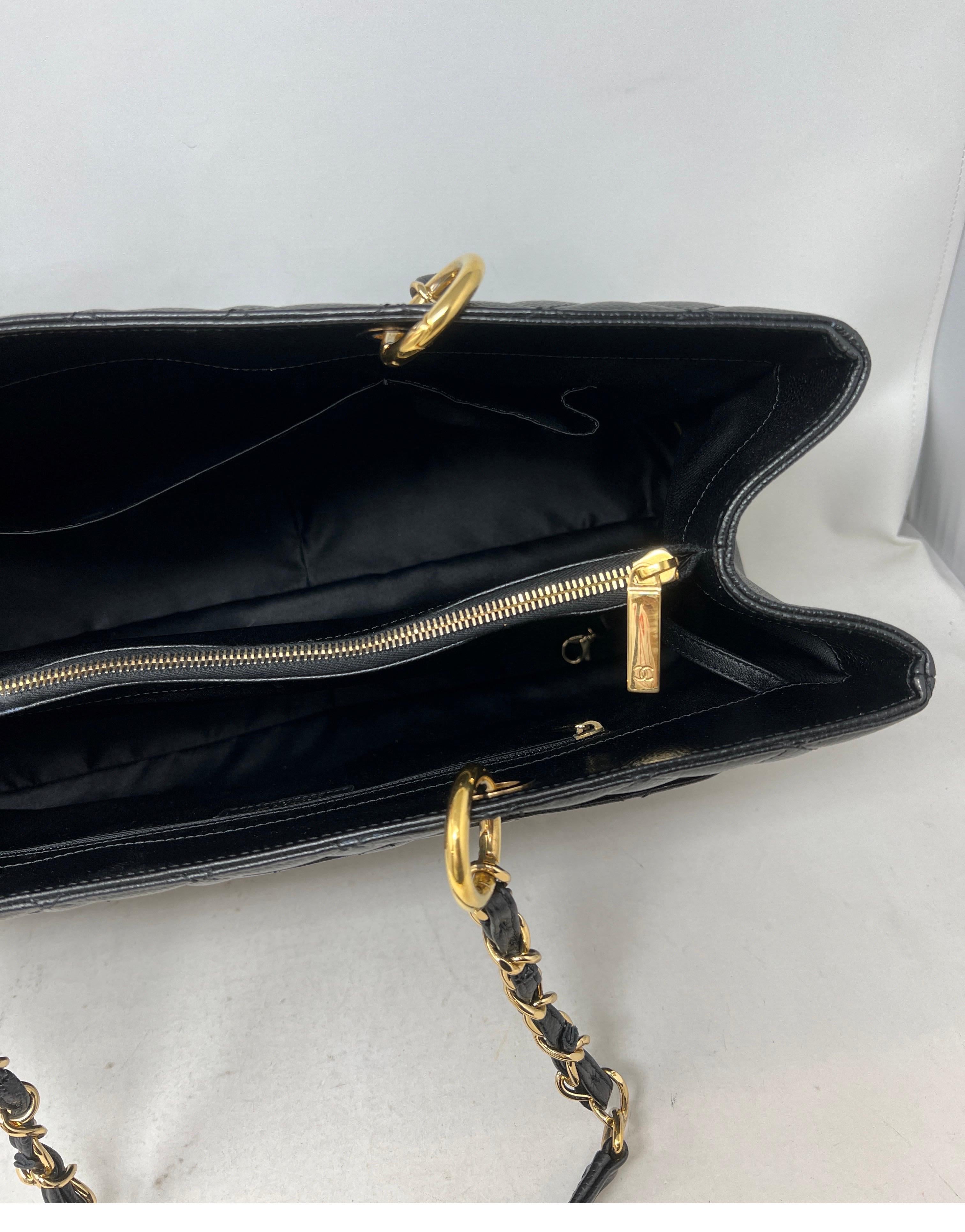 Chanel Black Grand Shopper Tote 9