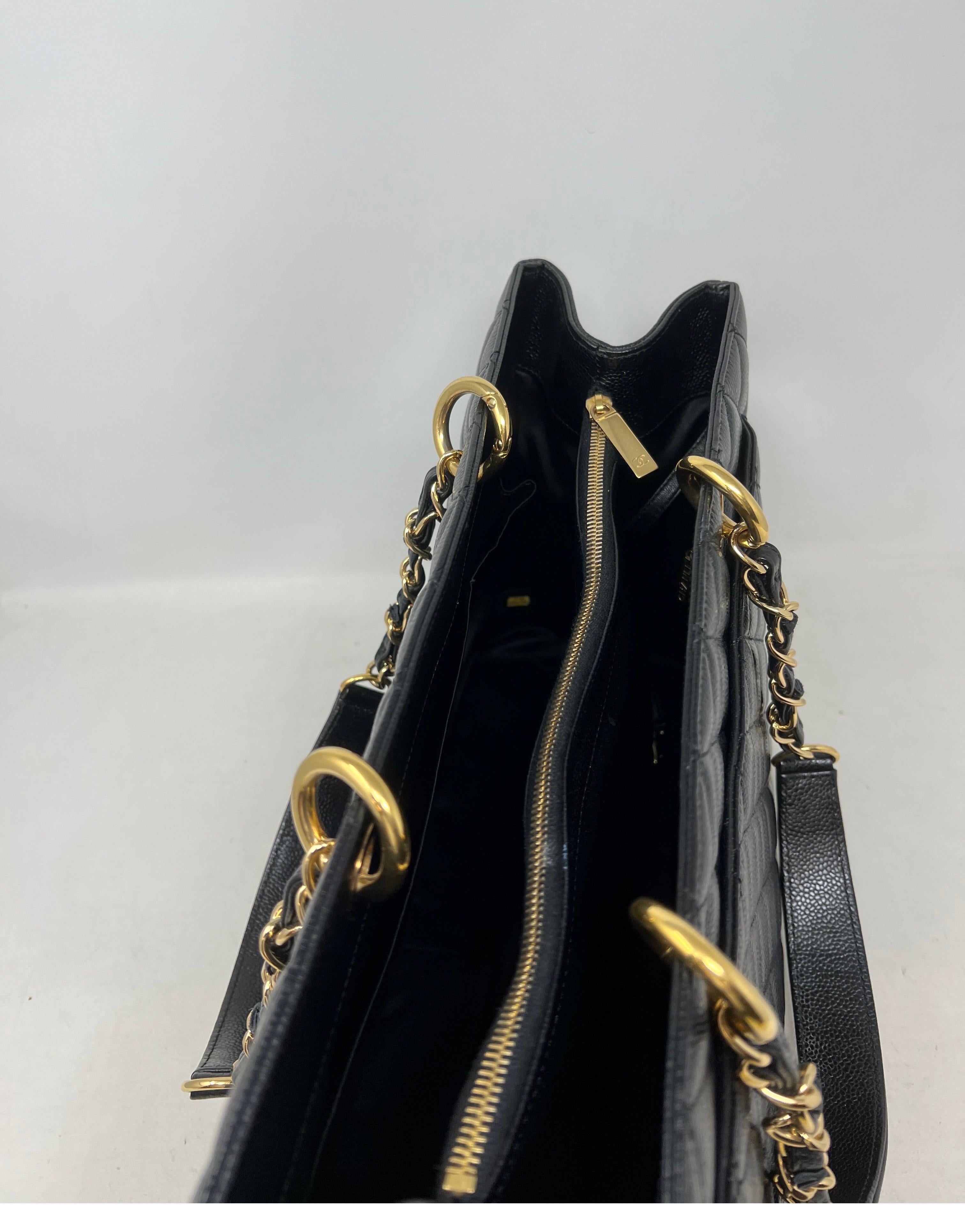 Chanel Black Grand Shopper Tote 10