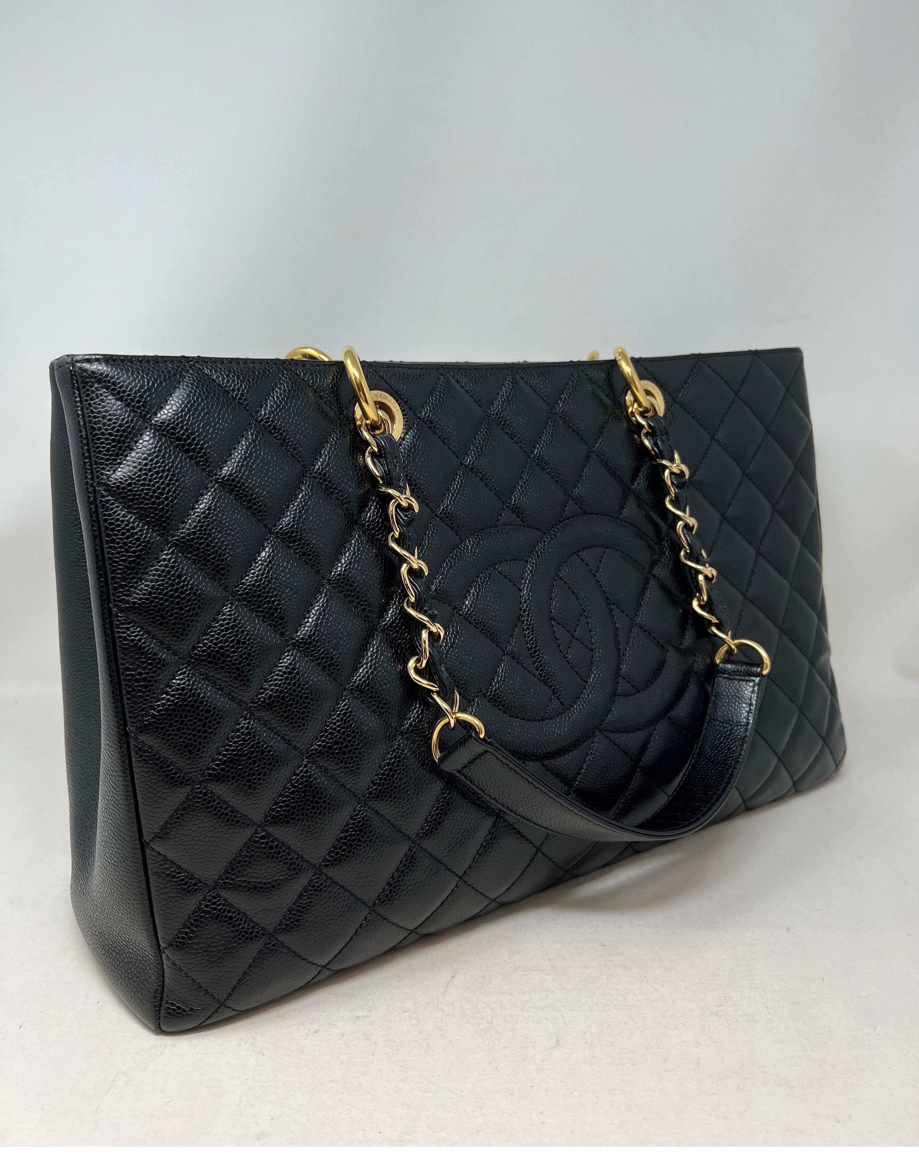Chanel Black Grand Shopper Tote In Excellent Condition In Athens, GA