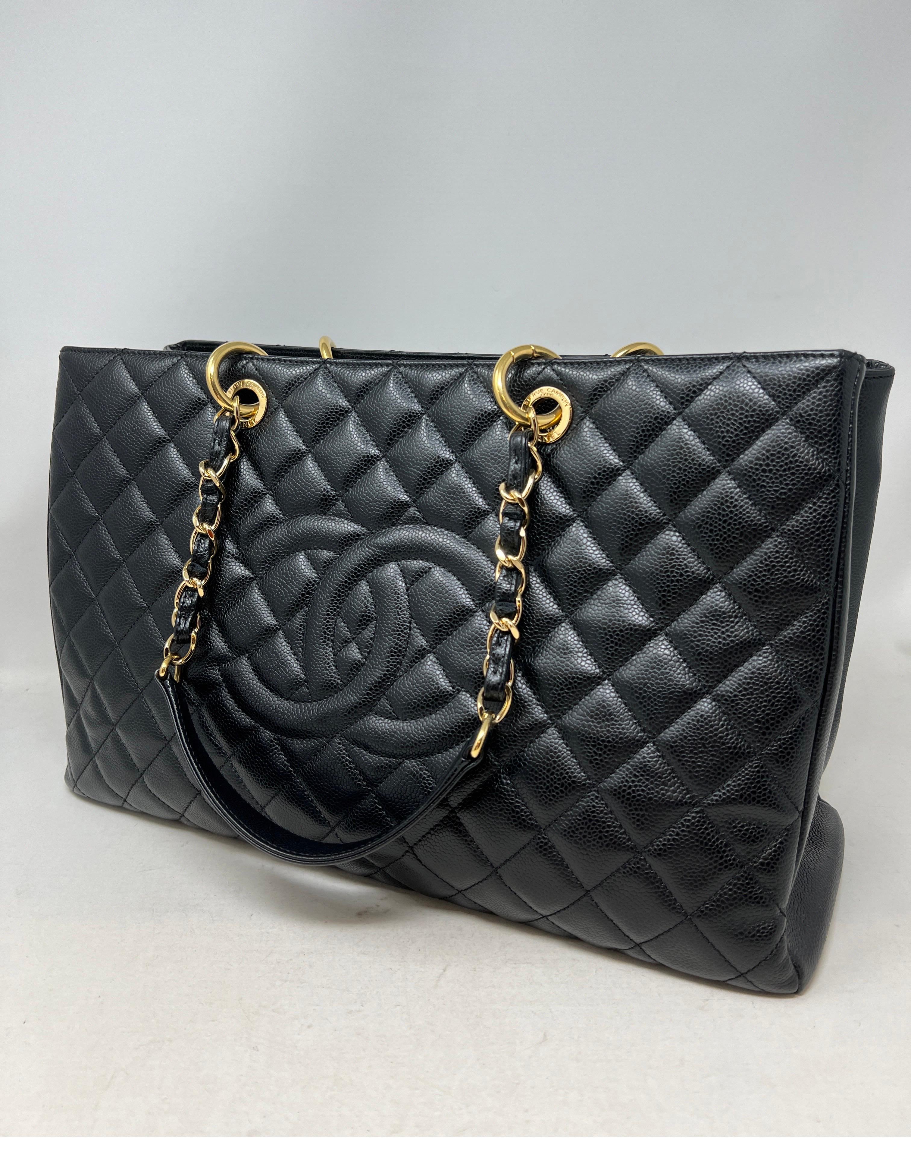 Women's or Men's Chanel Black Grand Shopper Tote