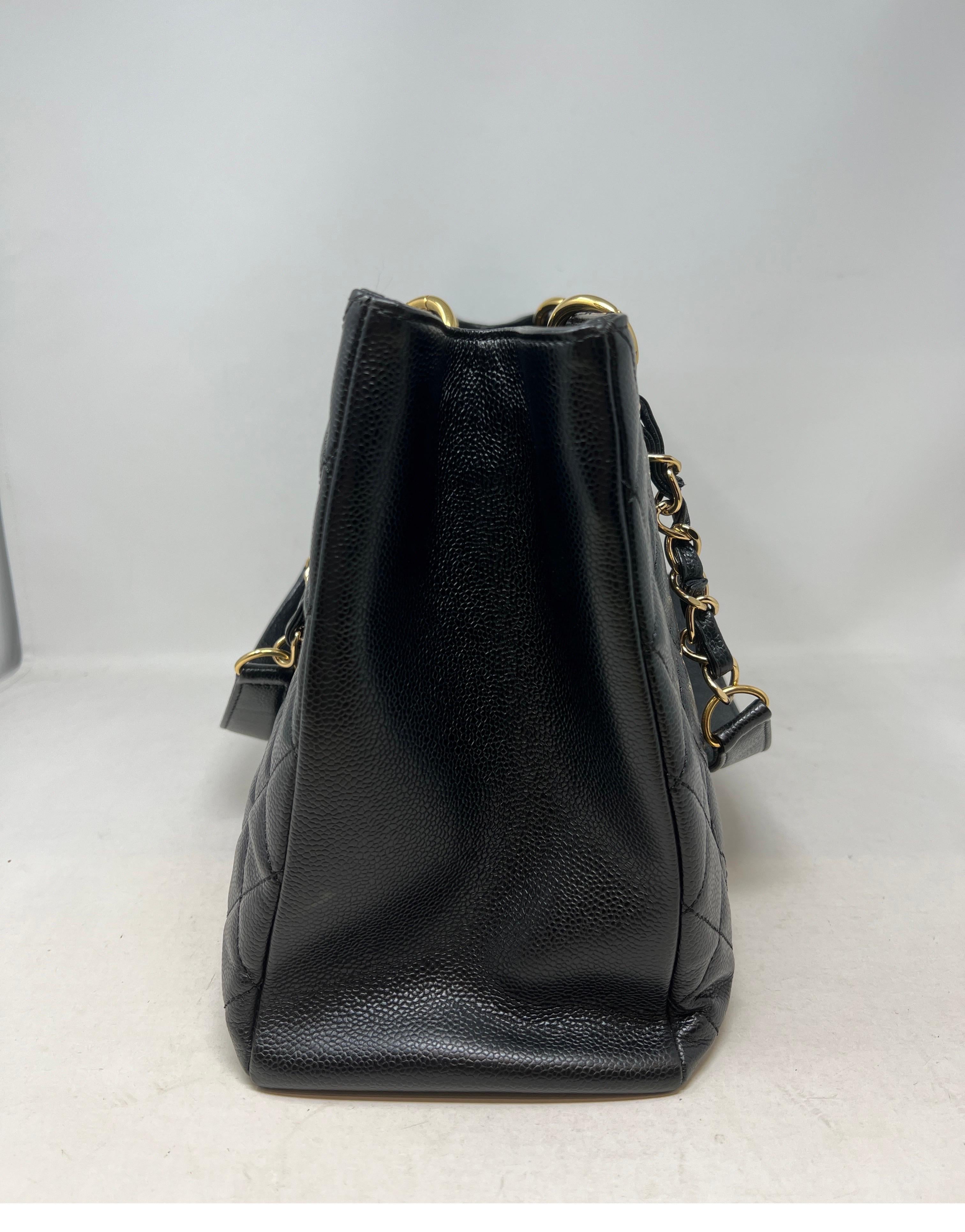 Chanel Black Grand Shopper Tote 1