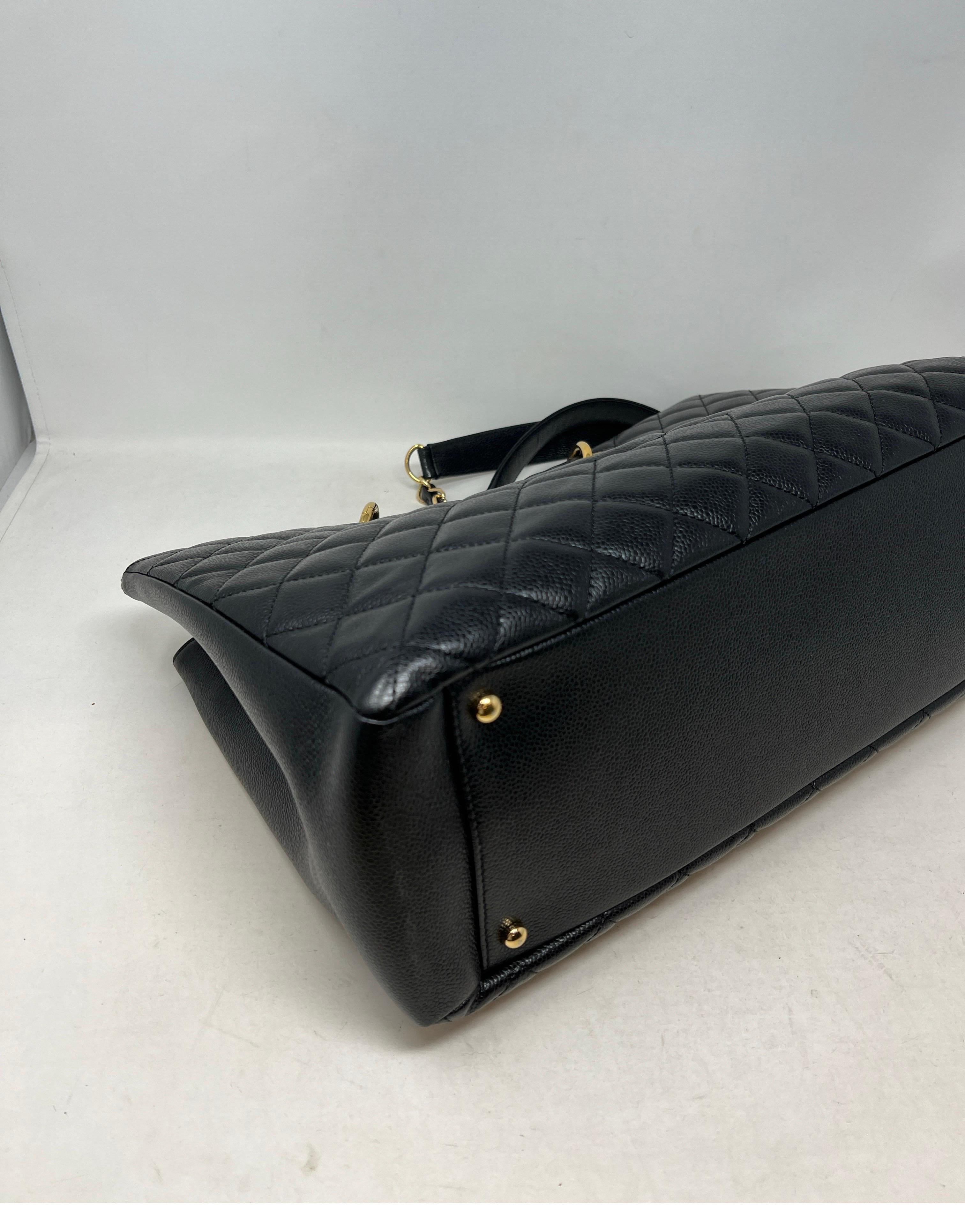 Chanel Black Grand Shopper Tote 4