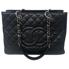 Chanel Black Grand Shopper Tote 