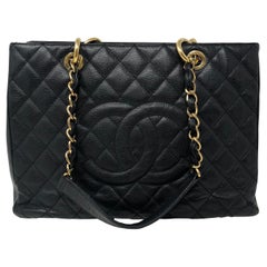 Chanel Black Grand Shopper Tote 