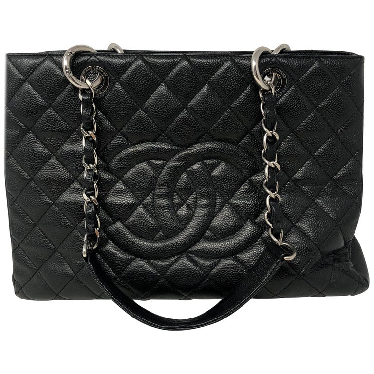 Chanel Black Grand Shopper Tote at 1stDibs | saddle bag coach