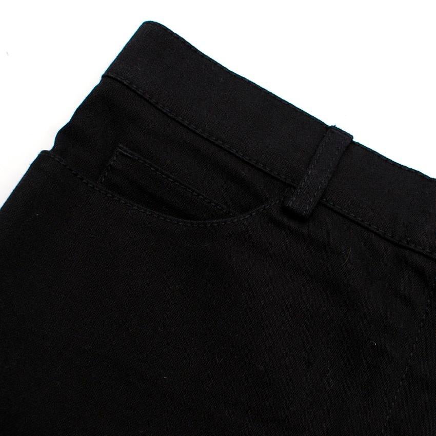black chanel shorts