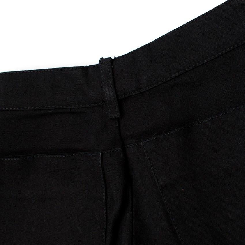 Chanel Black High- waisted Shorts - Size US 0-2 In Excellent Condition In London, GB